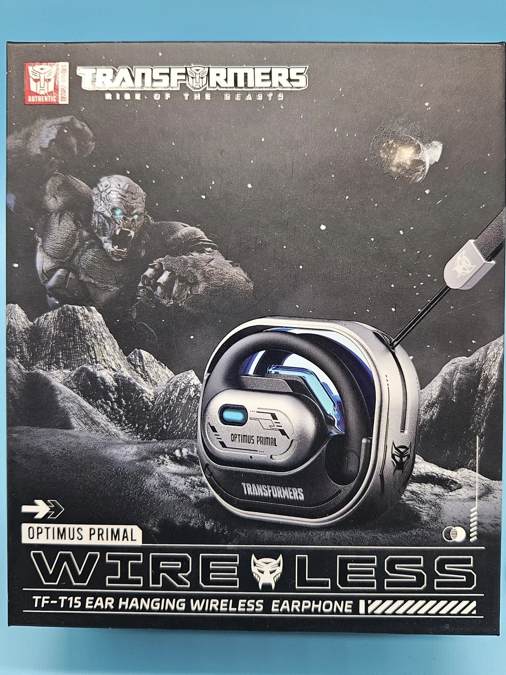 Optimus Primal Wireless Earbuds - Black/Gunmetal